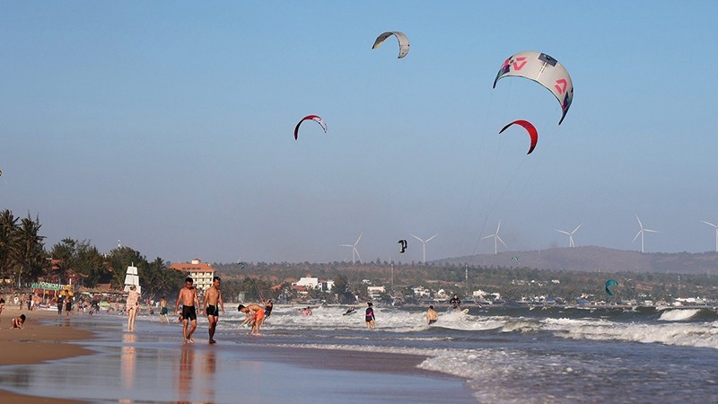 Число иностранных туристов, посетивших провинцию Биньтхуан, значительно выросло