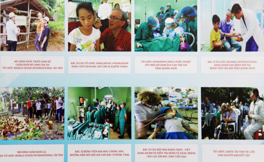 8 иностранных НПО выделят около 169 млрд донгов провинции Куангнгай