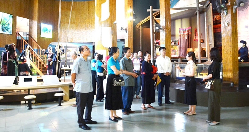 Пространство Музея вьетнамских этнических культур в Тхайнгуене