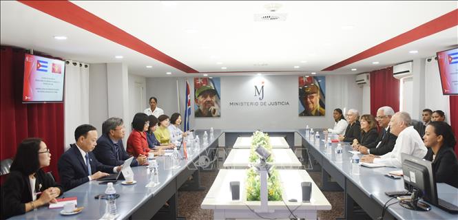 Вьетнам и Куба продолжают продвигать сотрудничество в сфере юстиции