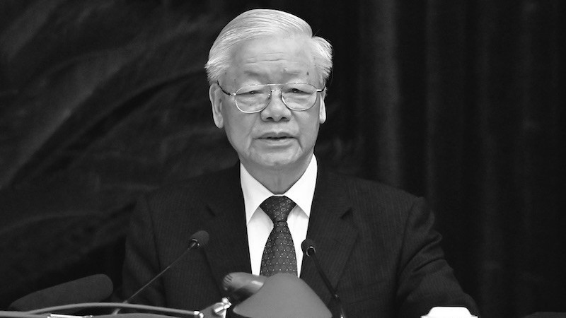 Список членов Комитета по организации траурной церемонии Генерального секретаря ЦК КПВ Нгуен Фу Чонга