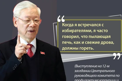 Вдохновляющие и глубокие высказывания Генерального секретаря Нгуен Фу Чонга часть 1