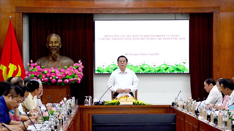 Делегация Подкомитета по подготовке документов работала с партийной коллегией Министерства культуры, спорта и туризма