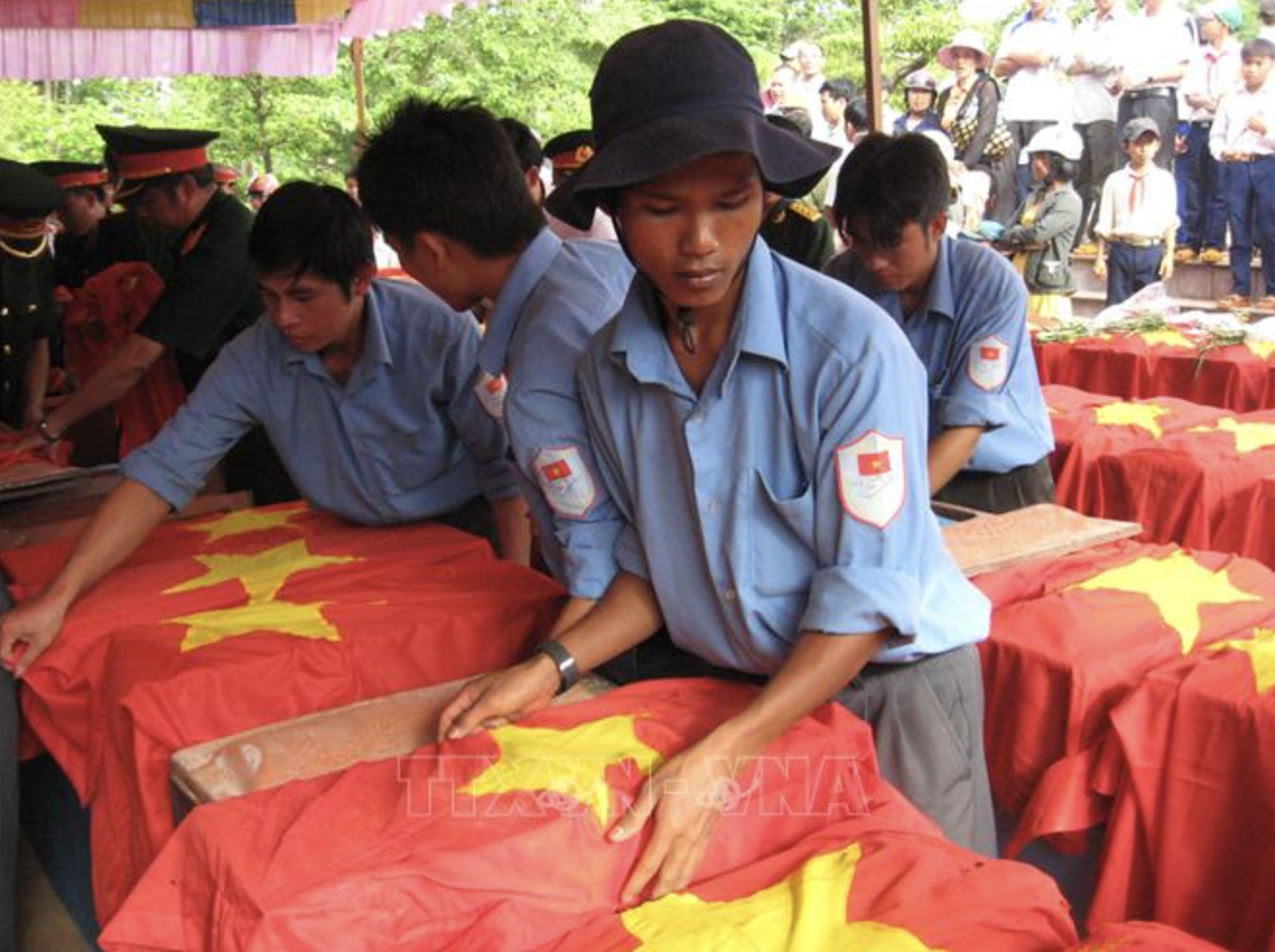 Возвращение павших героев на Родину