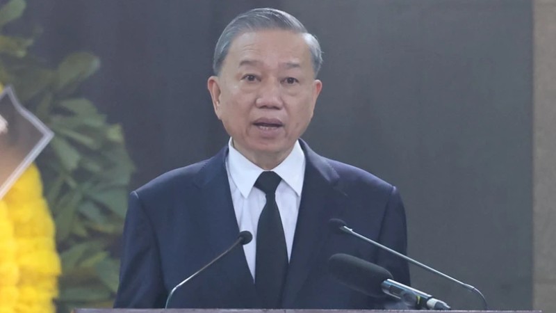 Надгробная речь на мемориальной церемонии Генерального секретаря ЦК КПВ Нгуен Фу Чонга