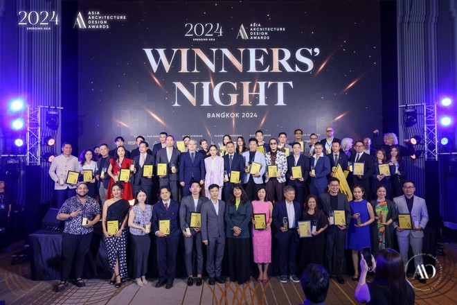 Многие вьетнамские работы были отмечены на конкурсеазиатской премии по архитектуре 2024 года