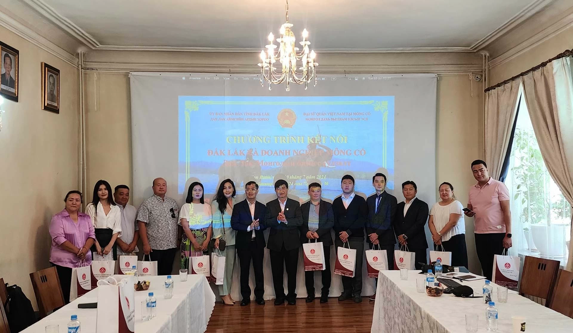 Программа связей между провинцией Даклак и монгольскими предприятиями в Улан-Баторе