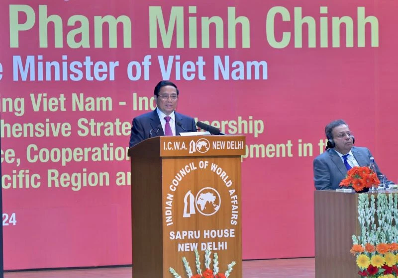 Укрепление вьетнамско-индийского всеобъемлющего стратегического партнерства ради мира, сотрудничества и развития