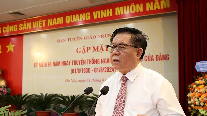 В Ханое состоялся митинг, посвященный 94-й годовщине традиционного дня отрасли пропаганды и политического воспитания КПВ