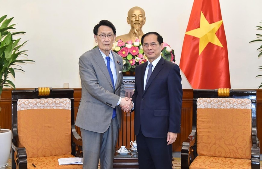 Министр иностранных дел принял главу департамента политических исследований Либерально-демократической партии Японии