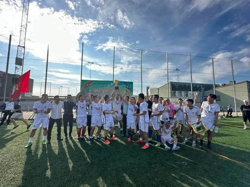 Турнир по футболу среди вьетнамцев в Швеции 2024 года