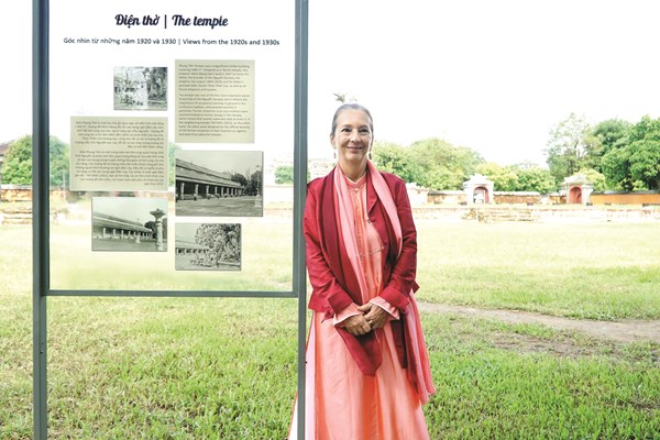 Женщина из Германии, влюбленная в наследие Хюэ