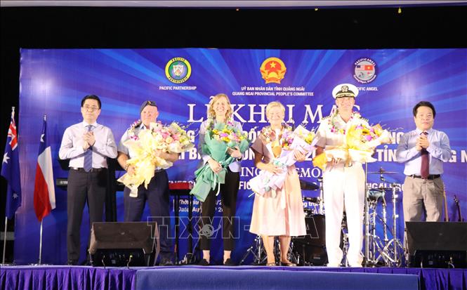 В Куангнгае проходит Программа Тихоокеанского партнерства и Тихоокеанского ангела 2024 года