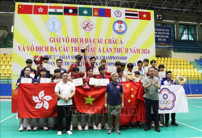 Сборная Вьетнама заняла первое место на Чемпионате Азии по джианзи 2024 г