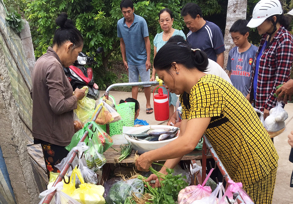 Рынки на колесах юго-западного Вьетнама