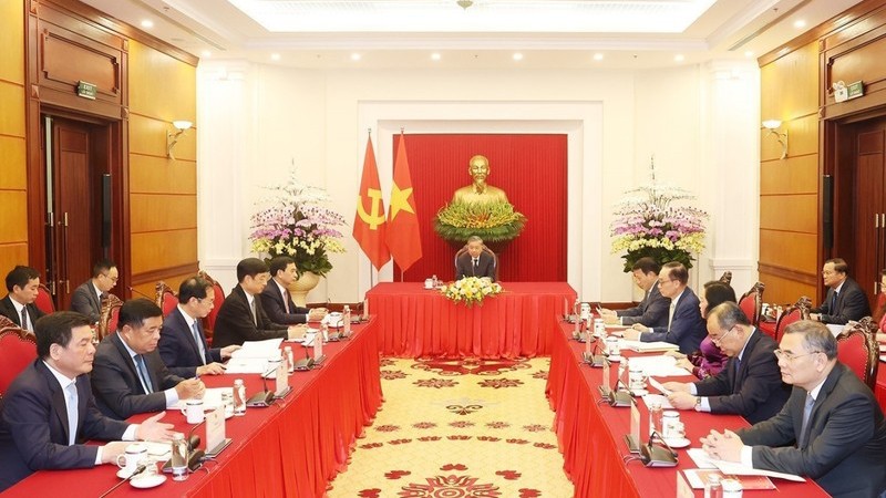 Генеральный секретарь, Президент Вьетнама провёл телефонный разговор с Президентом Республики Корея