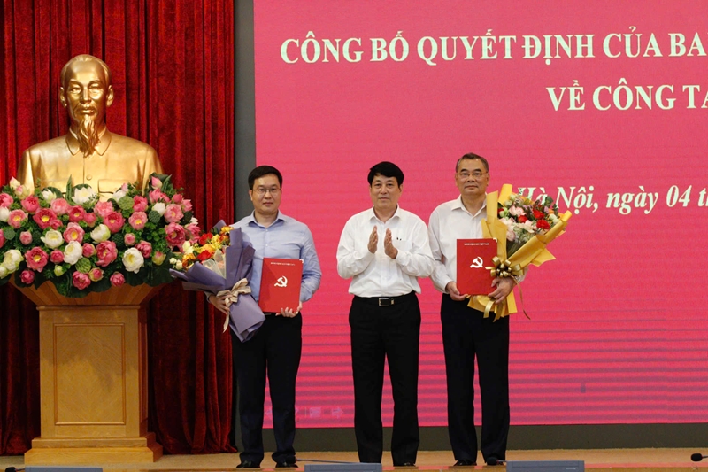 Объявлены решения о назначении помощников и секретарей генсека ЦК КПВ