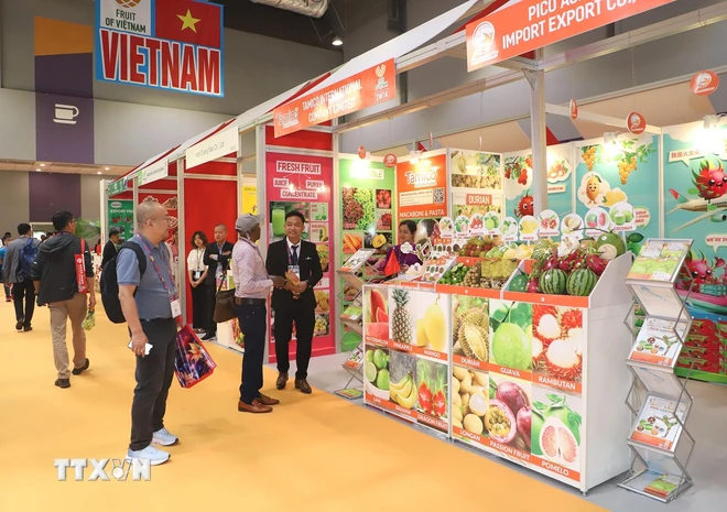 Продвижение вьетнамских фруктов и овощей на выставке Asia Fruit Logistica - 2024 в Гонконге