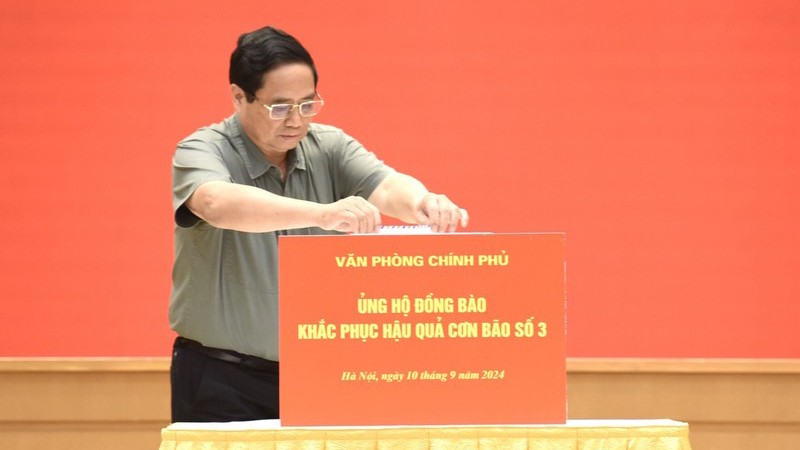 Органы Партии и Государства оказывают поддержку людям в преодолении последствий тайфуна №3