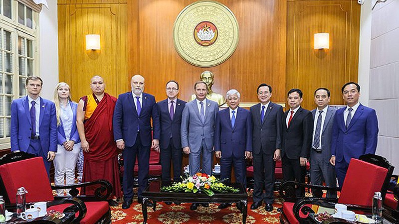 Дальнейшее укрепление отношений всеобъемлющего стратегического партнерства между Вьетнамом и Россией