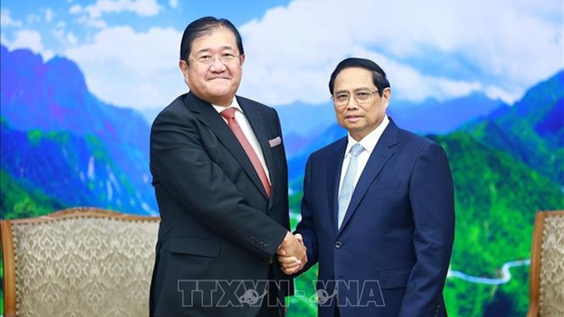 Премьер-министр Фам Минь Тьинь принял Президента японской корпорации Mitsui  Co