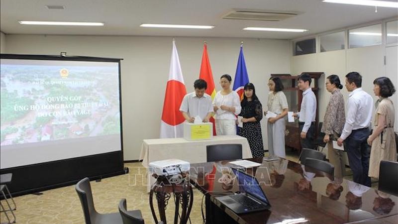 Посольство Вьетнама в Японии запустило сбор пожертвований в поддержку пострадавших от последствий тайфуна Яги