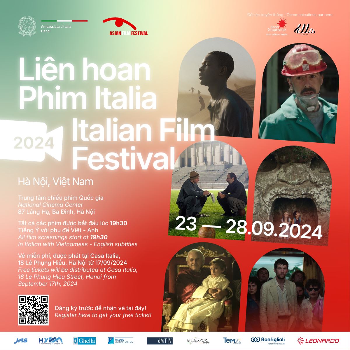 Фестиваль итальянского кино 2024 во Вьетнаме