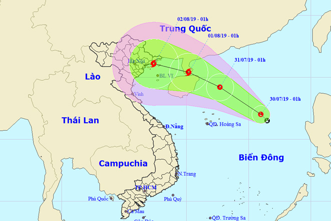 Тропический шторм может перерасти в тайфун