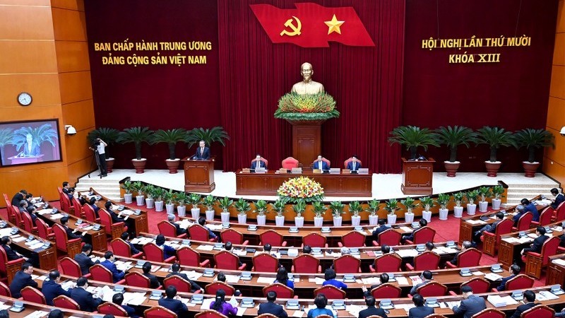 Открылся 10-й пленум Центрального комитета Коммунистической партии Вьетнама XIII созыва