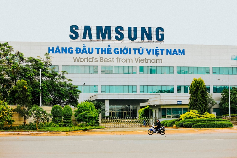 4 завода Samsung во Вьетнаме приносят 30 мирового дохода