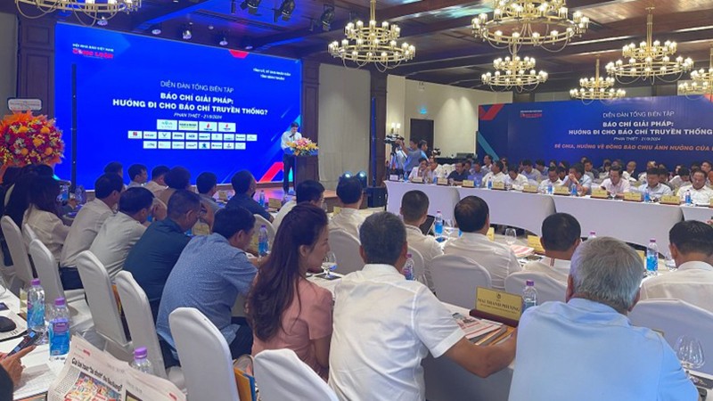 В провинции Биньтхуан прошел форум главных редакторов – 2024