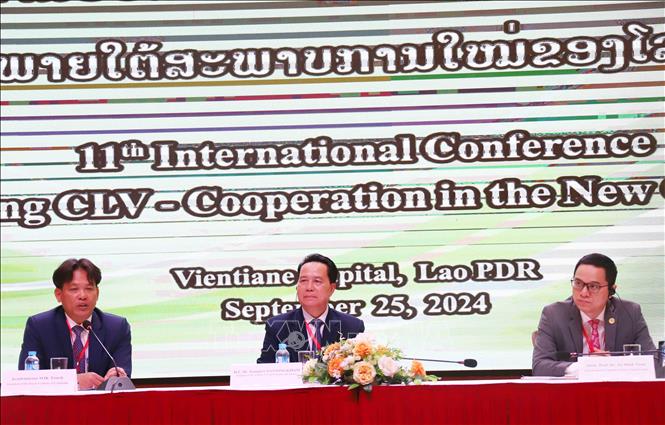 Укрепление сотрудничества между Вьетнамом, Лаосом и Камбоджей в новом глобальном контексте