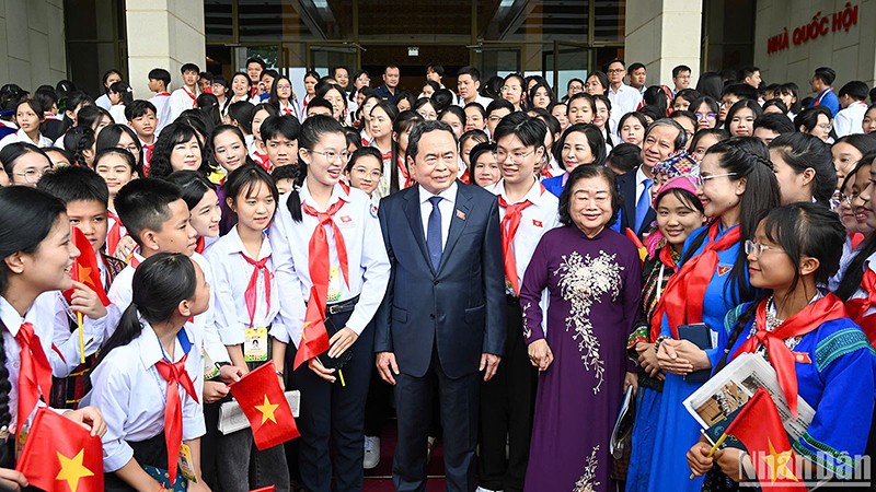Председатель НС присутствовал на сессии вопросов и ответов имитационного заседания «Детское Национальное собрание»