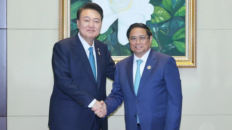 Премьер-министр Вьетнама встретился с Президентом Южной Кореи