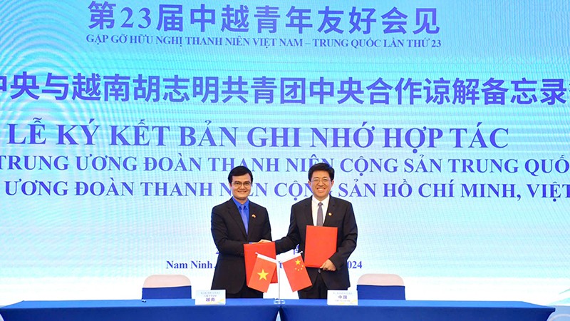 Открылась 23-я дружественная встреча между молодежью Вьетнама и Китая