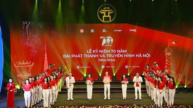 Ханойское радио-телевидение отметило 70-летие со дня основания