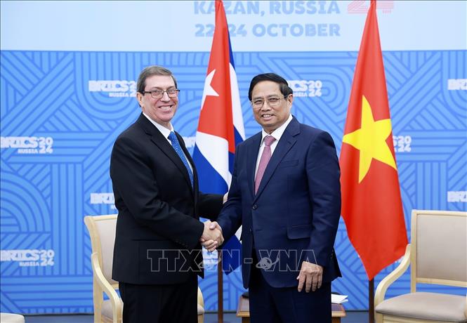 Премьер-министр Фам Минь Тинь провёл встречу с главой МИД Кубы