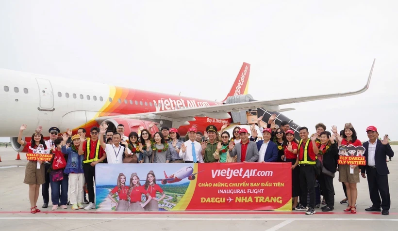 Vietjet запускает авиамаршрут Нячанг - Тэгу