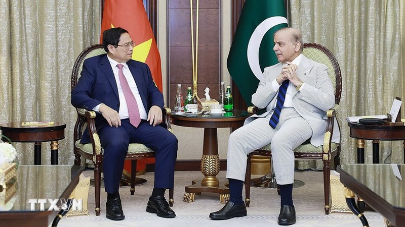 Премьер-министр Фам Минь Тинь встретился с Премьер-министром Пакистана