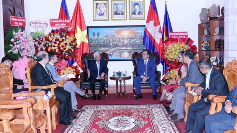 Город Хошимин продвигает сотрудничество с камбоджийскими местностями