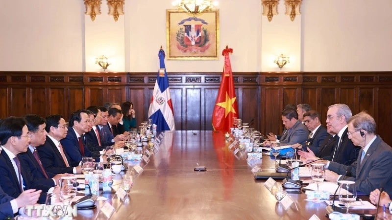 Совместное заявление премьер-министра Социалистической Республики Вьетнам и Президента Доминиканской Республики