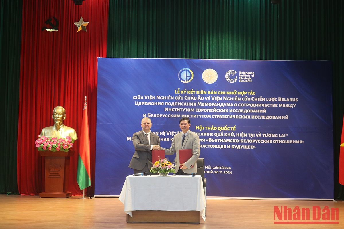 Вьетнам и Беларусь усиливают сотрудничество в научно-исследовательской деятельности