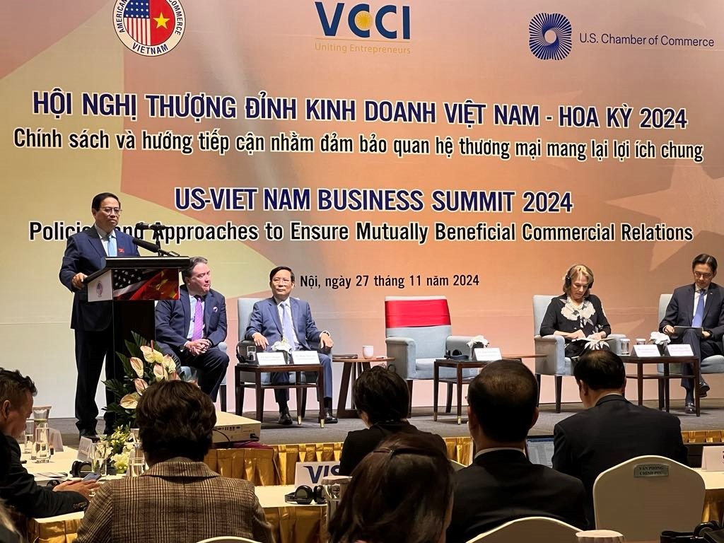 Премьер-министр принял участие во Вьетнамо-американском деловом саммите