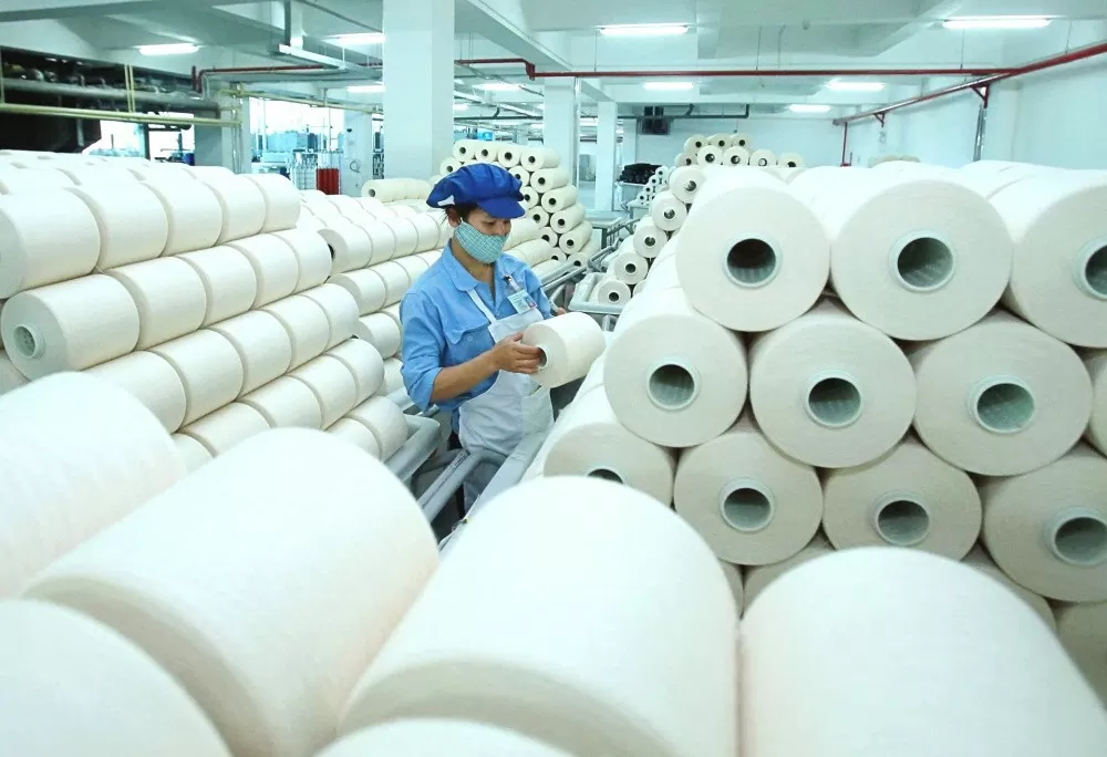 Вьетнамский экспорт пряжи вырос на 2,85 в 2024 году