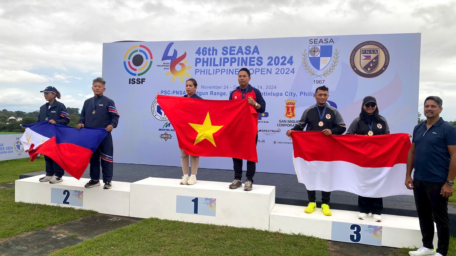 Вьетнам выиграл 2 золотые медали на чемпионате Юго-Восточной Азии по стрельбе