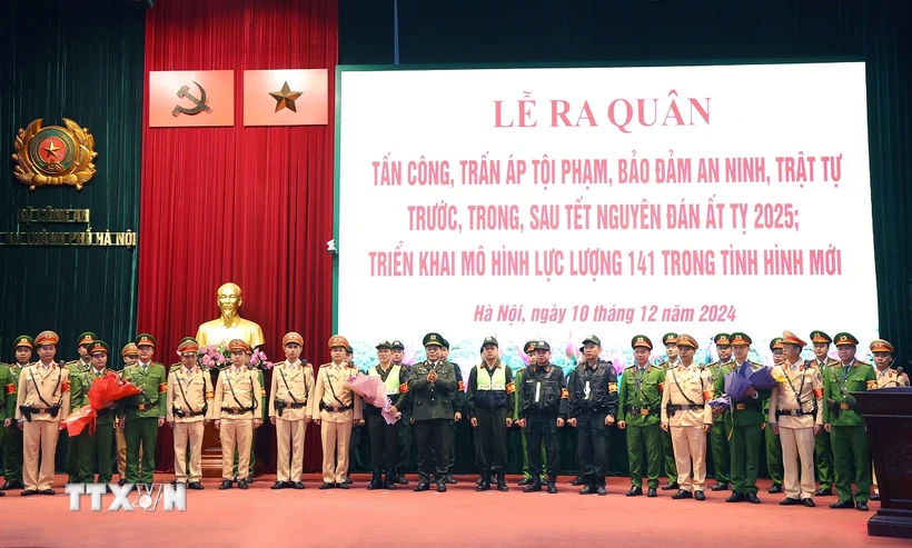 Ханой усиливает меры по обеспечению безопасности и порядка с помощью 54 оперативных групп