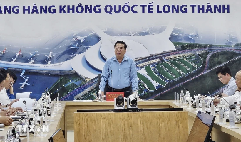 Сосредоточение ресурсов для завершения строительства аэропорта Лонг Тхань к концу декабря 2025 года