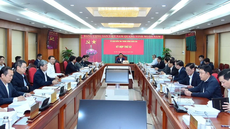 52-е заседание Комиссии по контролю ЦК КПВ