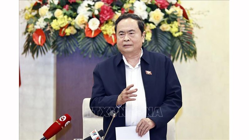 Председатель НС Чан Тхань Ман председательствовал на заседании по подведению итогов работы НС 2024 года