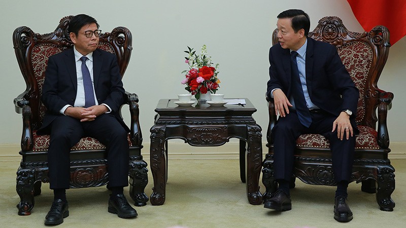 Вице-премьер Чан Хонг Ха принял Председателя Китайской железнодорожной сигнальной и коммуникационной корпорации